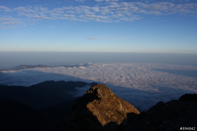 2013年10月19日玉山日出