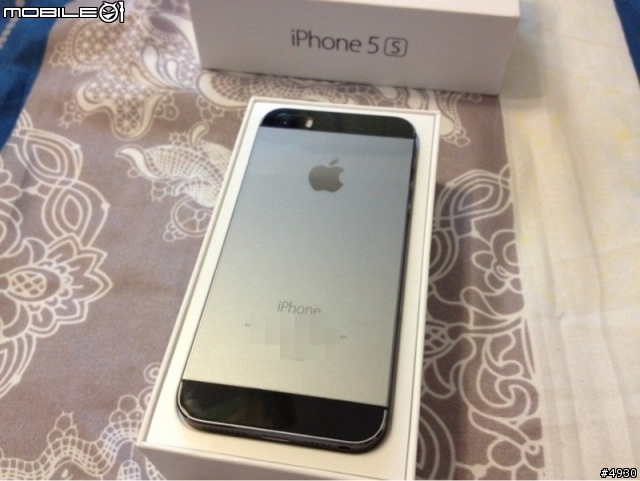 iphone 5s 太空灰開箱