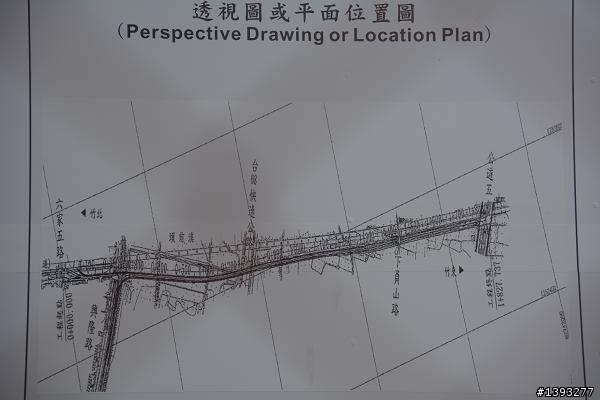 高鐵橋下引道-竹北端