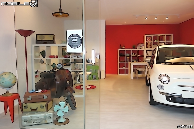 好厲害的精品...FIAT 500 by Gucci