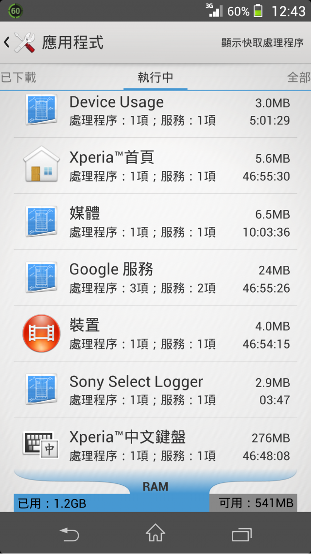 Z1的xperia中文鍵盤問題