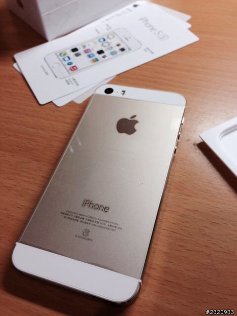 iPhone5s開箱(已補圖)