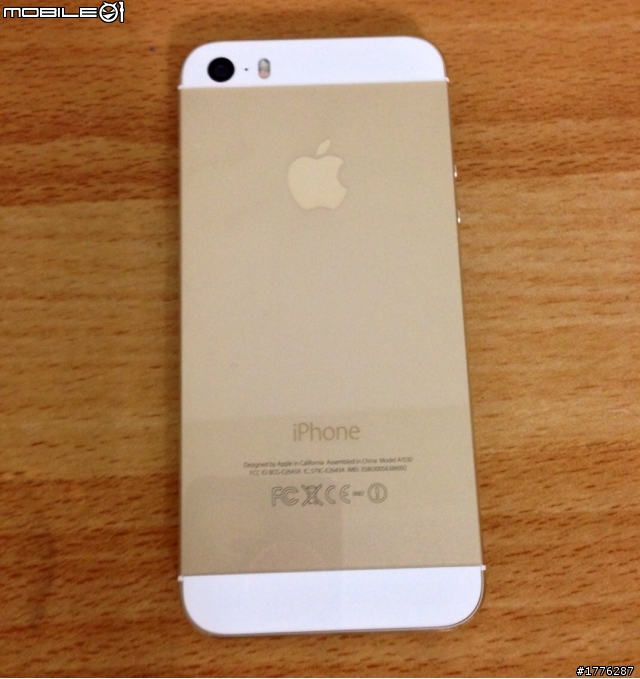 iphone 5s金色開箱