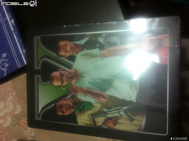 終於到了 gta 5 特別版開箱