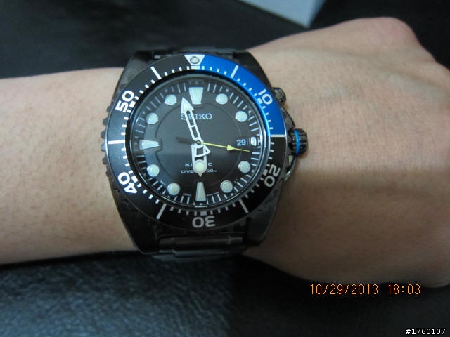 [開箱]SEIKO 人動電能潛水錶 SKA579P1 開箱