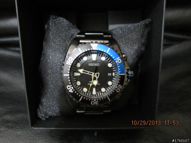 [開箱]SEIKO 人動電能潛水錶 SKA579P1 開箱