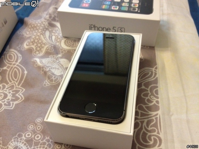 iphone 5s 太空灰開箱