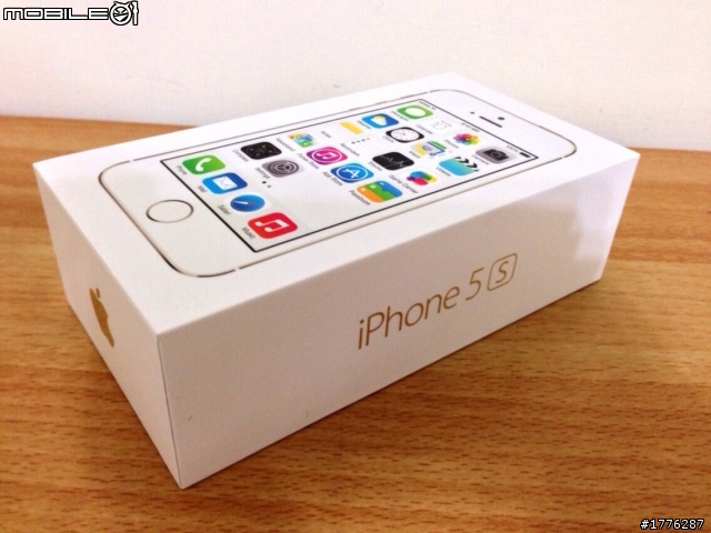 iphone 5s金色開箱
