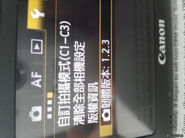 想問一下5d3最新的韌體版本是什麼？