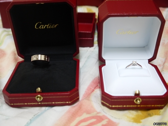 開箱-Cartier 婚戒