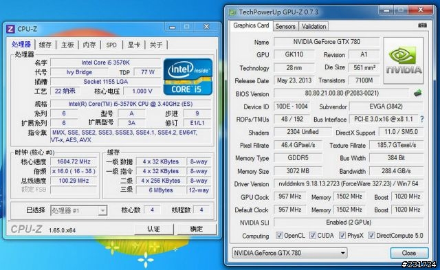 神勇無敵 EVGA 780 SLI初體驗分享！
