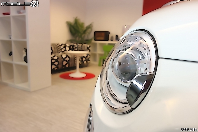 好厲害的精品...FIAT 500 by Gucci