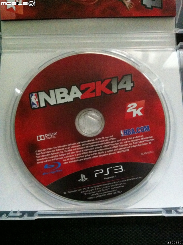 NBA 2K14不專業開箱~