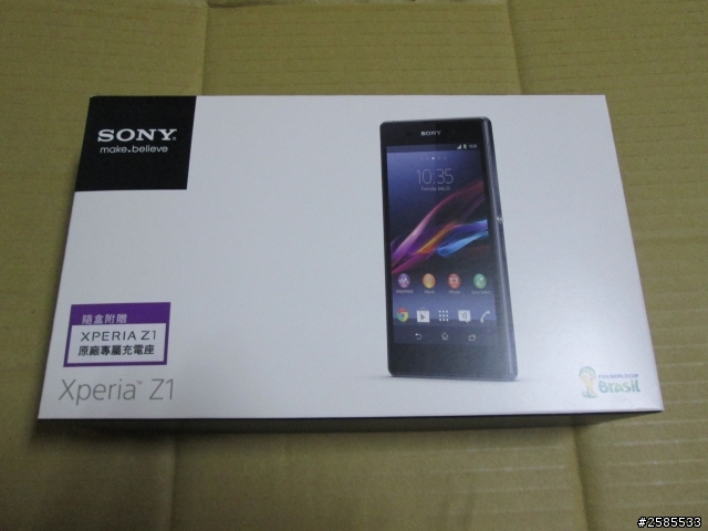 SONY Xperia z1  簡單開箱