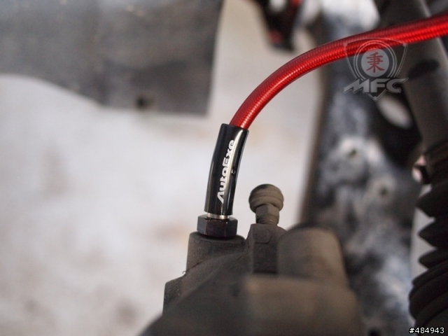 [Parts分享]火紅color Brake Line Install