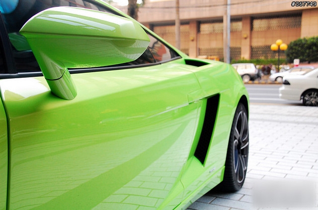 Lamborghini Gallardo LP560-4 facelift，小改款蘋果綠小牛