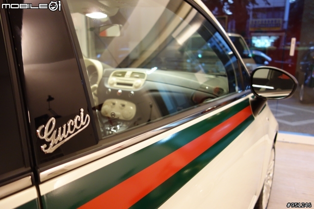 好厲害的精品...FIAT 500 by Gucci