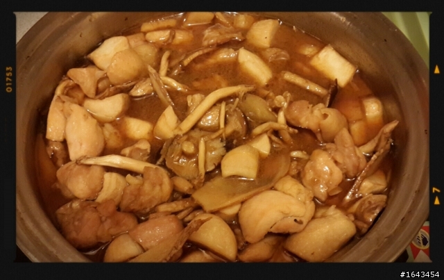 麻油雞菇菇飯