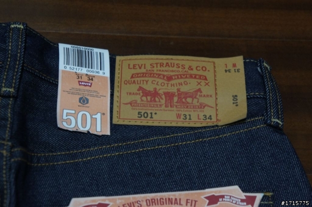 [開箱]Levi's 501-0000，想買來養褲的樓!慢慢的新增養褲過程!