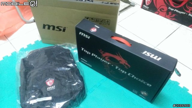 MSI電競筆電不專業開箱