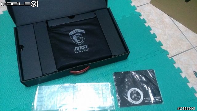 MSI電競筆電不專業開箱