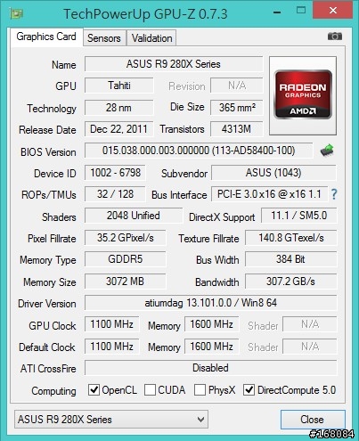 [簡單開"磚"] ASUS R9 280X MATRIX PLATINUM