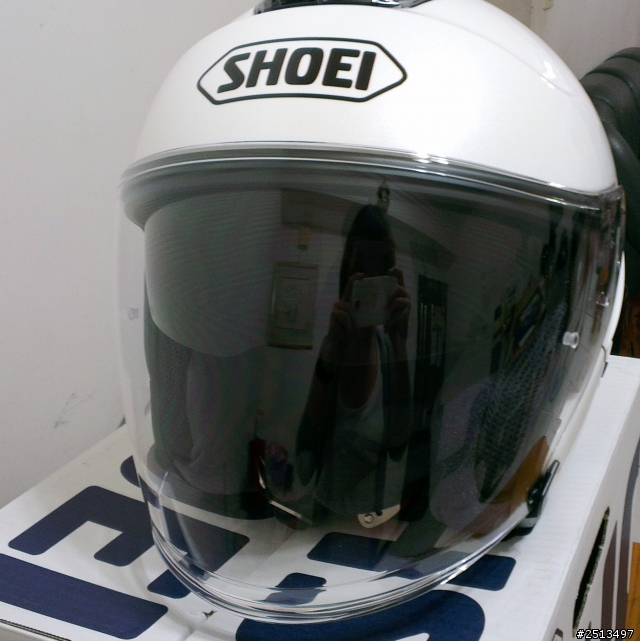 開箱～SHOEI  J-CRUISE 珍珠白
