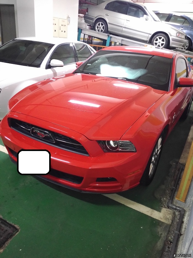 我的紅色Mustang