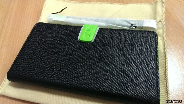 【開箱】HTC One 尊爵好禮頌 皮革手機套