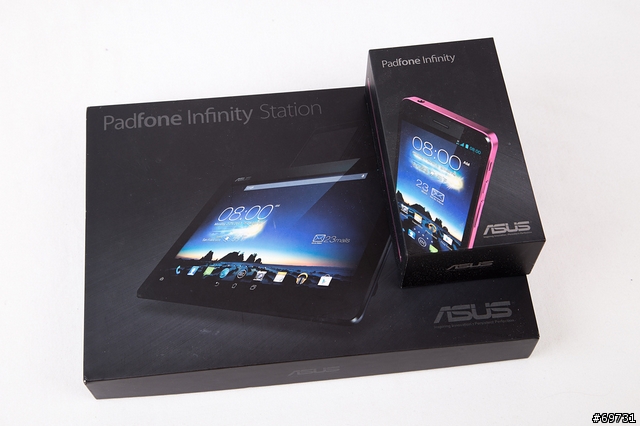 ASUS PadFone Infinity 亮麗桃紅 手機平板一次滿足