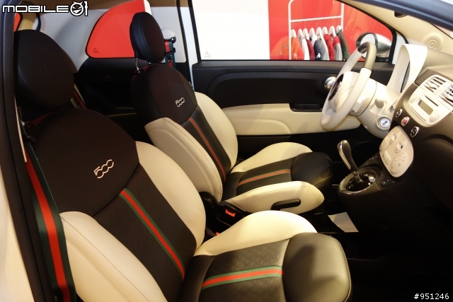 好厲害的精品...FIAT 500 by Gucci