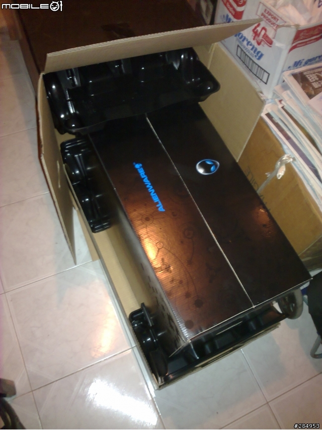 分享我的 DELL  AlienWare AURORA-D3930 到手開箱圖