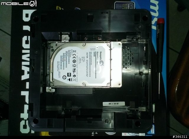 ASUS VivoPC VC60 黑色髮絲紋 i3-3110M版 無作業系統 開箱(2014/9/13更新建議移除硬碟固定上蓋，硬碟溫度可差10度左右)
