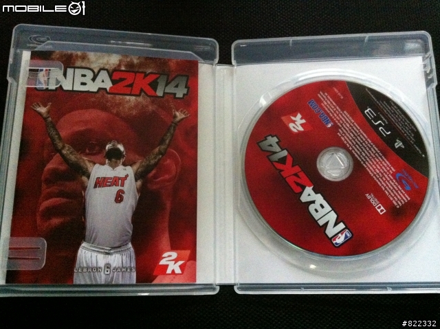 NBA 2K14不專業開箱~