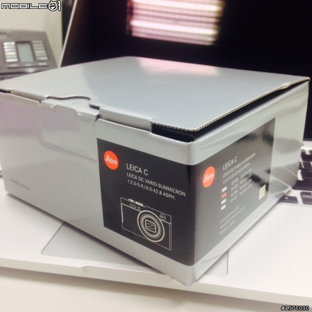 Leica C 金色版，就......開箱吧，真的只是開箱
