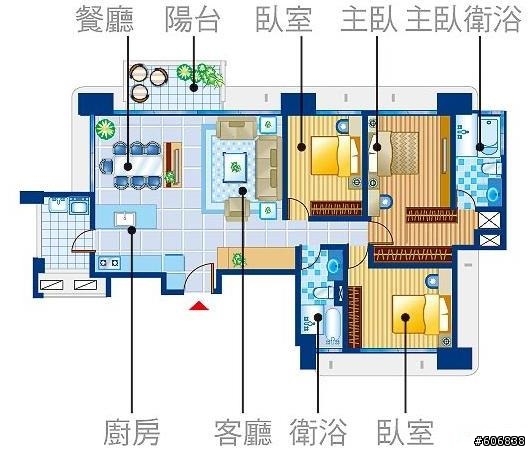 大門面對落地窗有沒有關係?