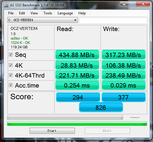 SSD跑分比較?