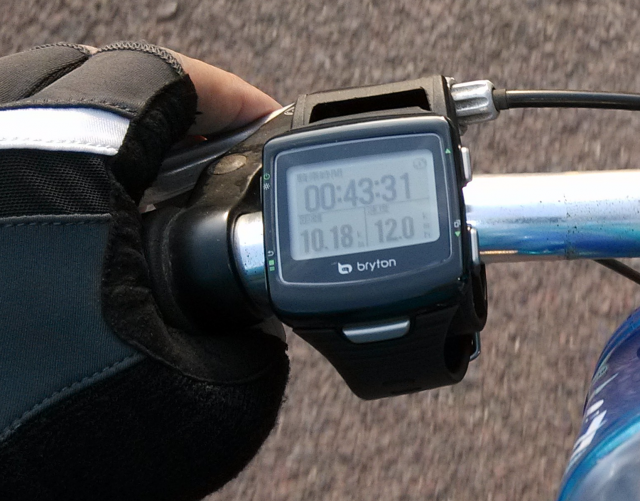 FD17S & bryton cardio 60R GPS運動錶搭配一下