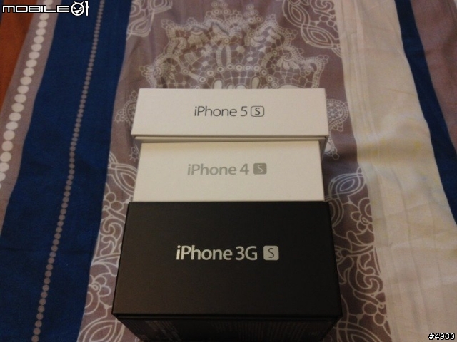 iphone 5s 太空灰開箱