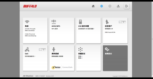 (10/30升速雙向100M)BUFFALO WZR-1750DHP 11AC / 1750Mbps 無線寬頻分享器超簡單開箱