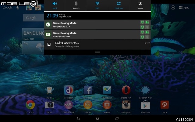 Tablet Z 244版介面與307版差好多....
