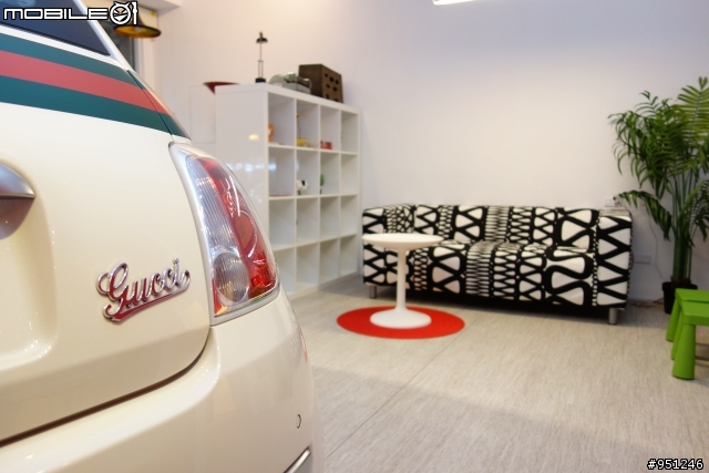 好厲害的精品...FIAT 500 by Gucci