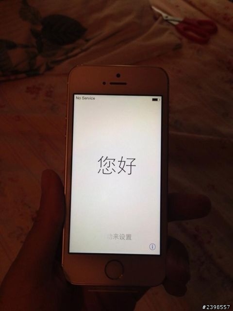收到美國Apple store訂的金iPhone 5s