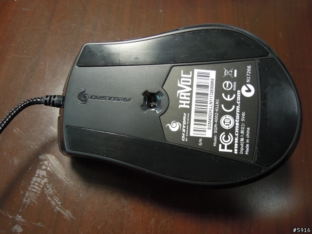 CMSTOM HAVOC 滑鼠(Avago 9800 )  小開箱