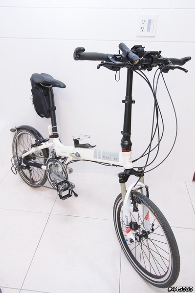 08年DAHON VD7~~還能玩出啥花樣~~改避震前叉~~完成!!