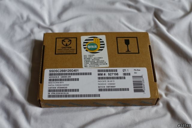 Intel SSD DC S3500 120G分享與簡測