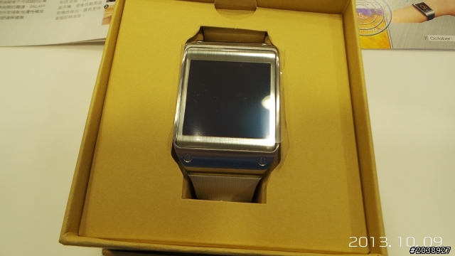 GALAXY Gear 智慧手錶開箱使用(先上圖)