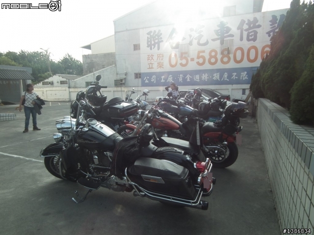 【西螺】巧遇-約十部以上哈雷重機(圖多