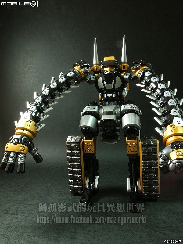 【開箱分享】EX合金蓋特機器人G~蓋特飛龍／蓋特機器人~蓋特三號機巨熊號（黑色版）