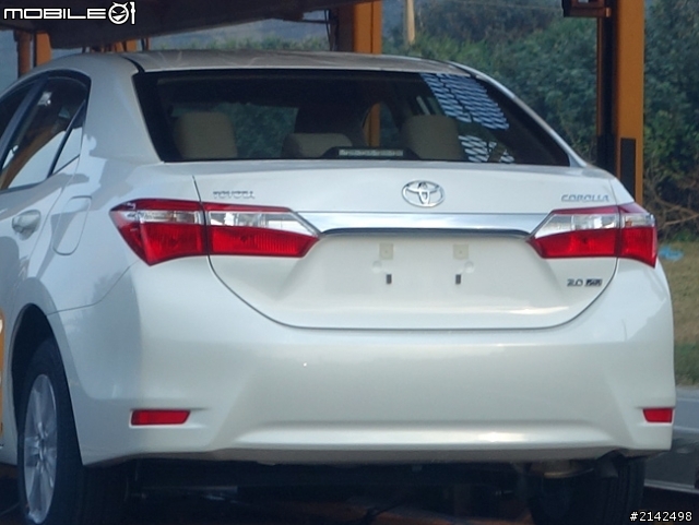 這是最新的Corolla Altis嗎？但是總覺得怪怪的！